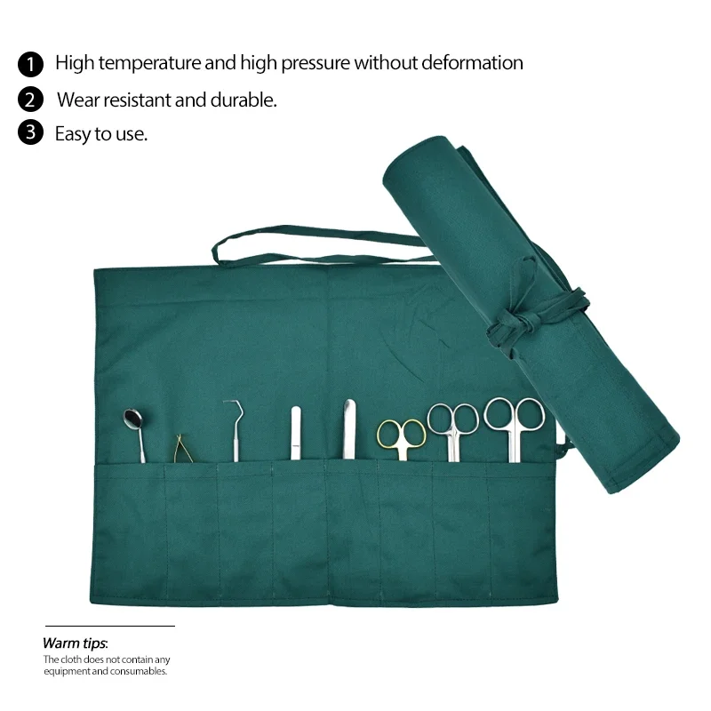 Medical Dental Instrument Storage Bag Double-Layer Sterilization Disinfection Bag for Surgical Tool Organization
Medical Dental Instrument Storage Bag Double-Layer Sterilization Disinfection Bag for Surgical Tool Organization