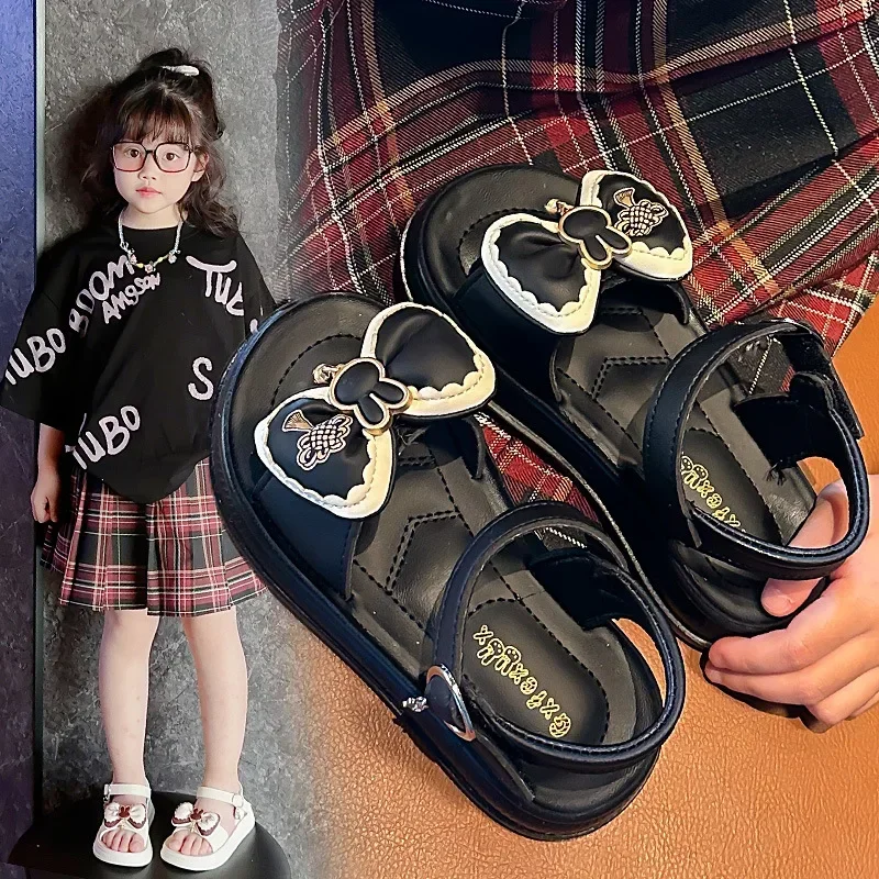 Kids Flat Shoes Princess Style Girls Sandals with Big Bow Rabbit 2025 Summer New Children Beach Shoes Open Toes Soft Sole Sweet
Kids Flat Shoes Princess Style Girls Sandals with Big Bow Rabbit 2025 Summer New Children Beach Shoes Open Toes Soft Sole Sweet