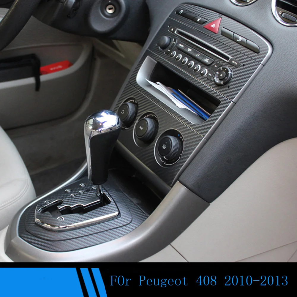 Car-Styling Carbon Fiber Car Interior Center Console Color Change Molding Sticker Decals For Peugeot 308 2007-2013
Car-Styling Carbon Fiber Car Interior Center Console Color Change Molding Sticker Decals For Peugeot 308 2007-2013