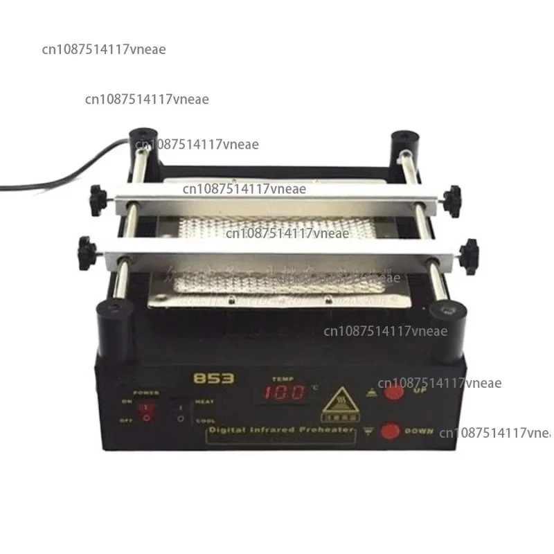 853 Станция предварительного нагрева для ремонта размораживателя 220 В бессвинцового набора инструментов для пластины предварительного нагревателя
853 Станция предварительного нагрева для ремонта размораживателя 220 В бессвинцового набора инструментов для пластины предварительного нагревателя