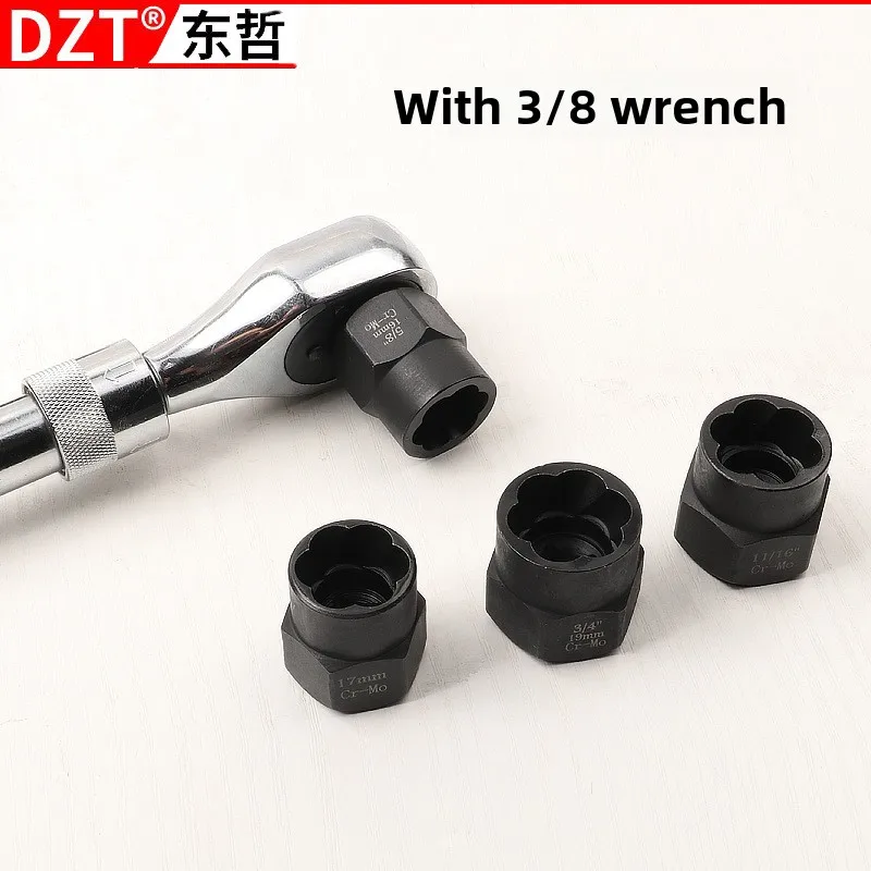 Набор для снятия гаек BBA из 14 предметов — скользящая втулка с обратным зубом, противоугонный винт, складной инструмент для плохой гайки
Набор для снятия гаек BBA из 14 предметов — скользящая втулка с обратным зубом, противоугонный винт, складной инструмент для плохой гайки