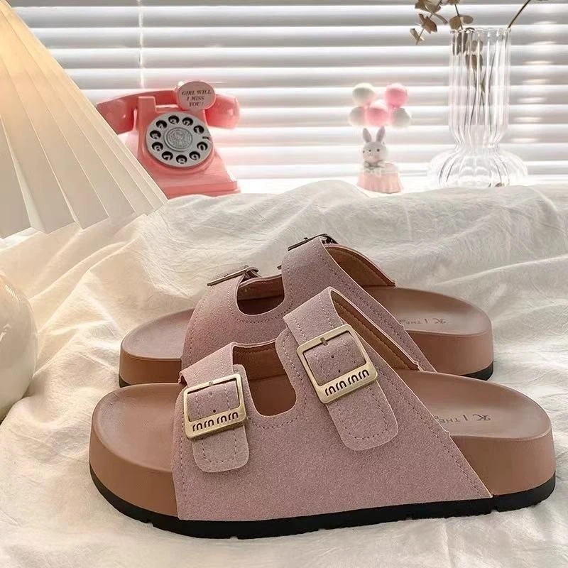 New platform casual cool slippers women's shoes wear new Internet celebrity Boken shoes sandals flat comfortable
New platform casual cool slippers women's shoes wear new Internet celebrity Boken shoes sandals flat comfortable