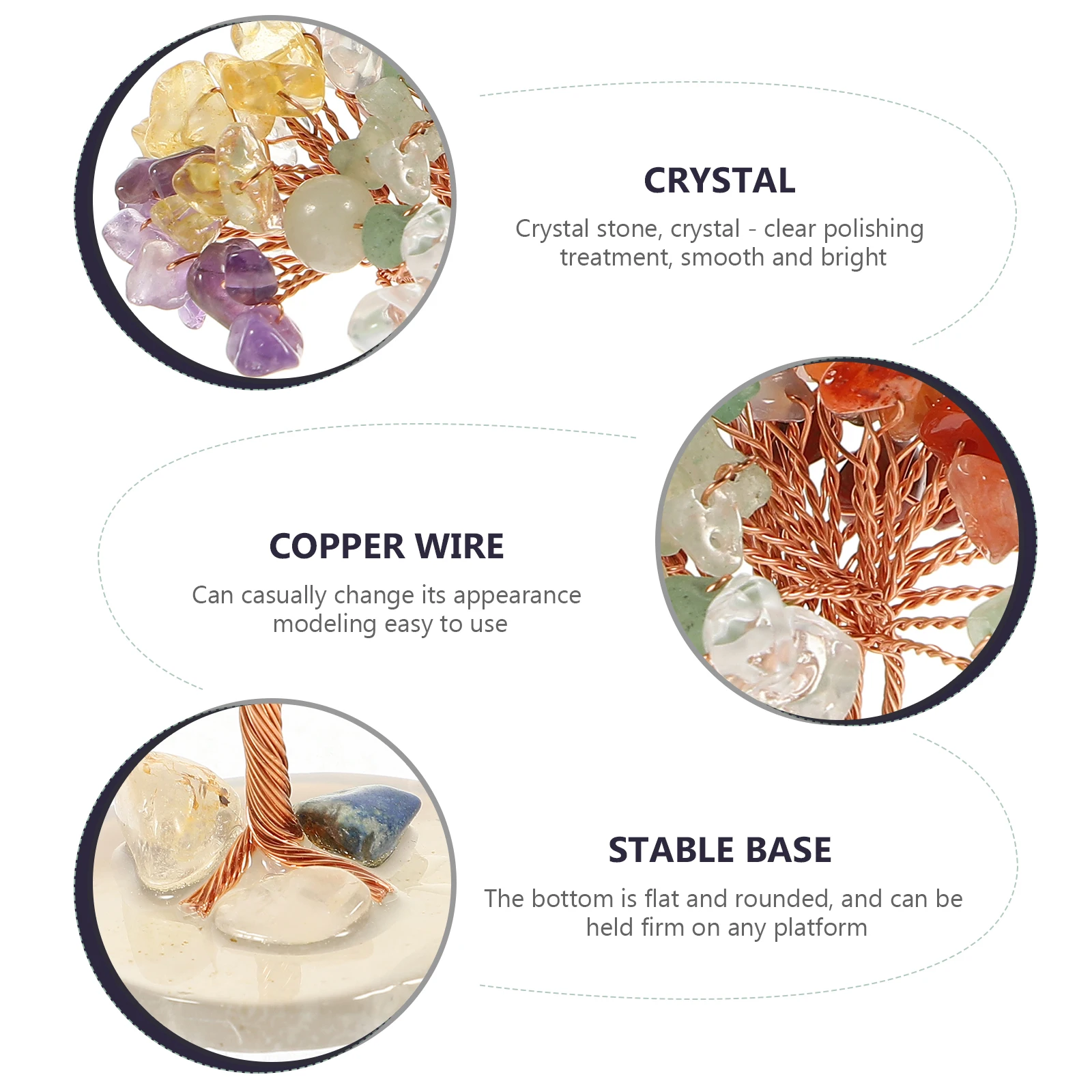 Ornament Crystal Tree Ornaments Decorations Artificial Delicate Colorful Decorative
Ornament Crystal Tree Ornaments Decorations Artificial Delicate Colorful Decorative