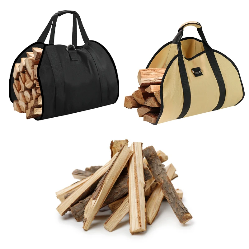 1pc Firewood Log Carrier Tote Bag, Canvas Firewood Holder, Extra Large Durable For Fireplaces, Wood Stoves, Firewood, Logs, Camp
1pc Firewood Log Carrier Tote Bag, Canvas Firewood Holder, Extra Large Durable For Fireplaces, Wood Stoves, Firewood, Logs, Camp