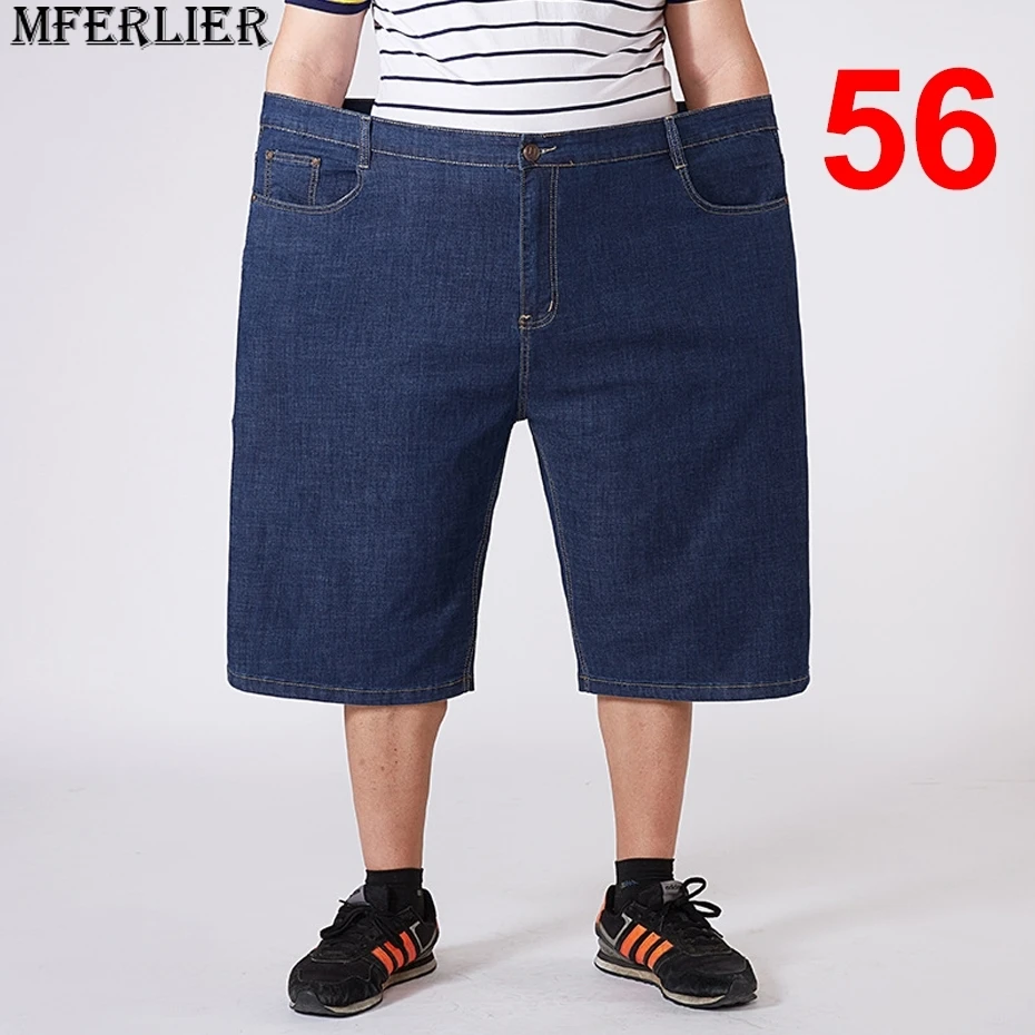 Big Size Jeans Men Denim Pants Plus Size 56 Baggy Jeans Male Fashion Casual Solid Color Calf-length Pants Blue Jeans
Big Size Jeans Men Denim Pants Plus Size 56 Baggy Jeans Male Fashion Casual Solid Color Calf-length Pants Blue Jeans