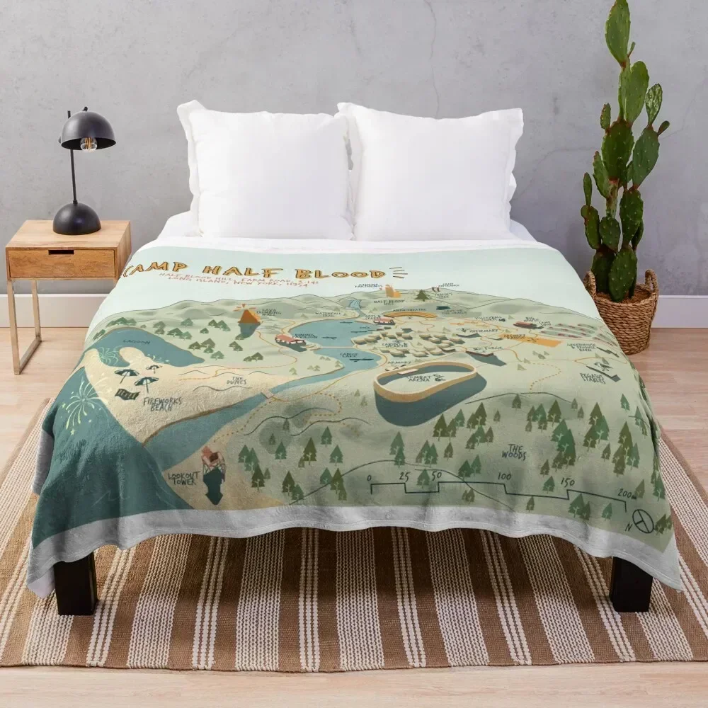 Map of Camp Half Blood Throw Blanket All Season Lightweight Soft Blanket for Bed
Map of Camp Half Blood Throw Blanket All Season Lightweight Soft Blanket for Bed