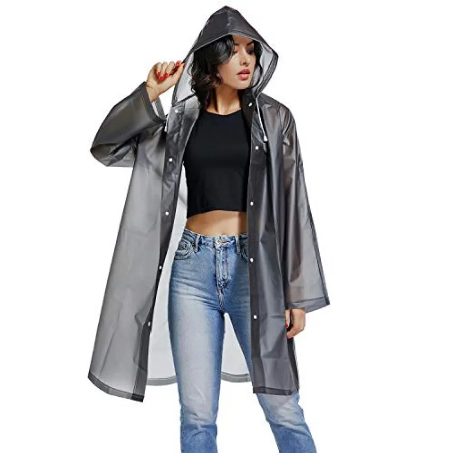 UNIQUEBELLA EVA Raincoat Waterproof Rain Poncho Reusable Unisex for Women Long Rain Cape
UNIQUEBELLA EVA Raincoat Waterproof Rain Poncho Reusable Unisex for Women Long Rain Cape