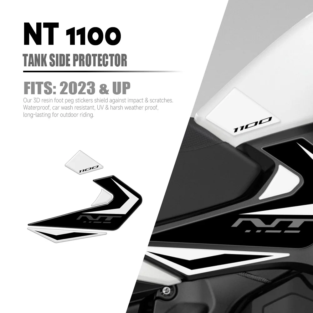 For NT1100 2022-2024 Side Tank Grips Tank Pad 3D Resin Sticker Protection Kit Waterproof
For NT1100 2022-2024 Side Tank Grips Tank Pad 3D Resin Sticker Protection Kit Waterproof