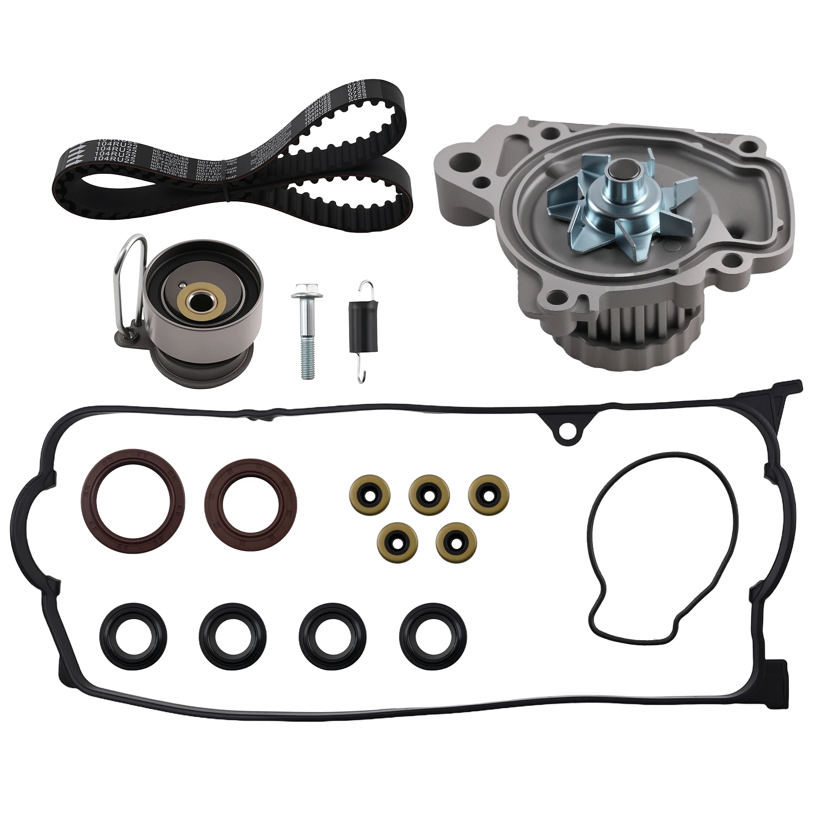 Timing Belt Kit w/Water Pump Tensionining for Honda Civic 1.7L 01-05 14520PLC335
Timing Belt Kit w/Water Pump Tensionining for Honda Civic 1.7L 01-05 14520PLC335