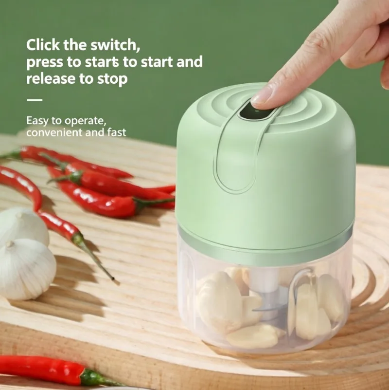 New Rechargeable Electric Garlic Masher, Mini Portable Food Chopper for Home & Baby Food
New Rechargeable Electric Garlic Masher, Mini Portable Food Chopper for Home & Baby Food