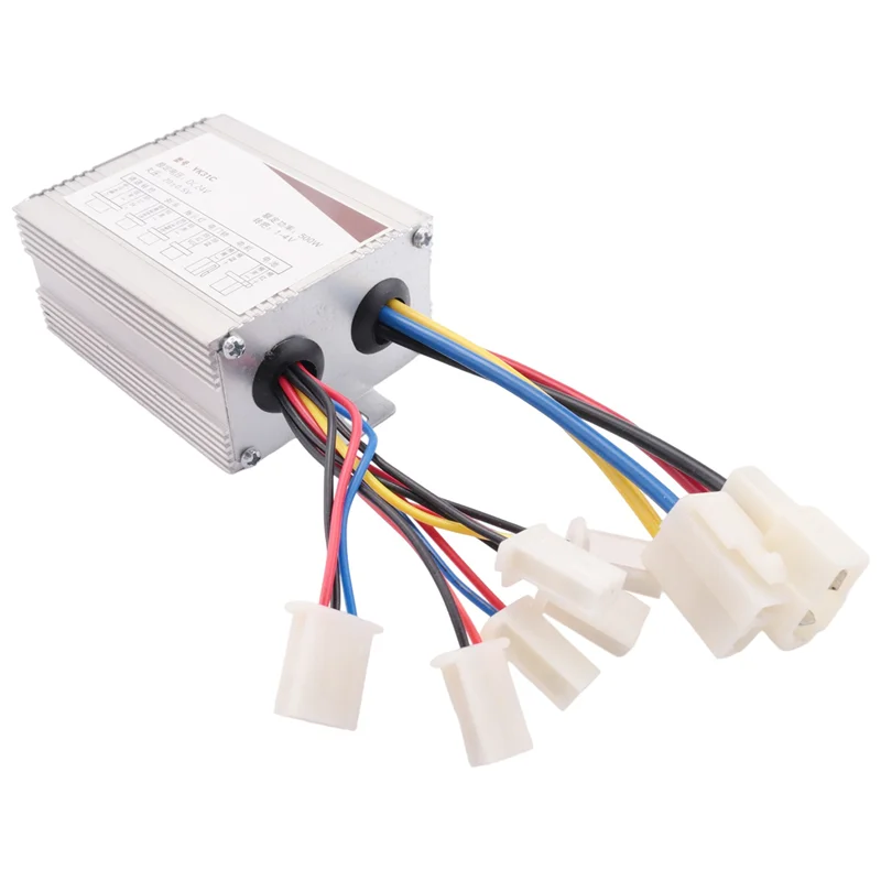 A37Q-2X 24V 500W DC Electric Bike Motor Brushed Controller Box With Brush Controller Long Line Turn Handlebar
A37Q-2X 24V 500W DC Electric Bike Motor Brushed Controller Box With Brush Controller Long Line Turn Handlebar