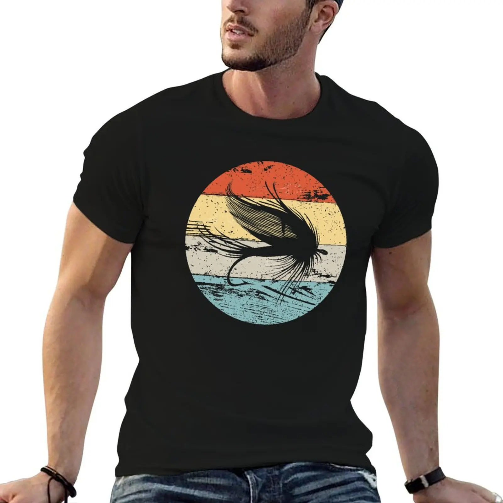 Fly Fishing Angler Vintage Retro Look Gift T-Shirt cotton tshirt 100% funny t shirts man T-Shirt
Fly Fishing Angler Vintage Retro Look Gift T-Shirt cotton tshirt 100% funny t shirts man T-Shirt
