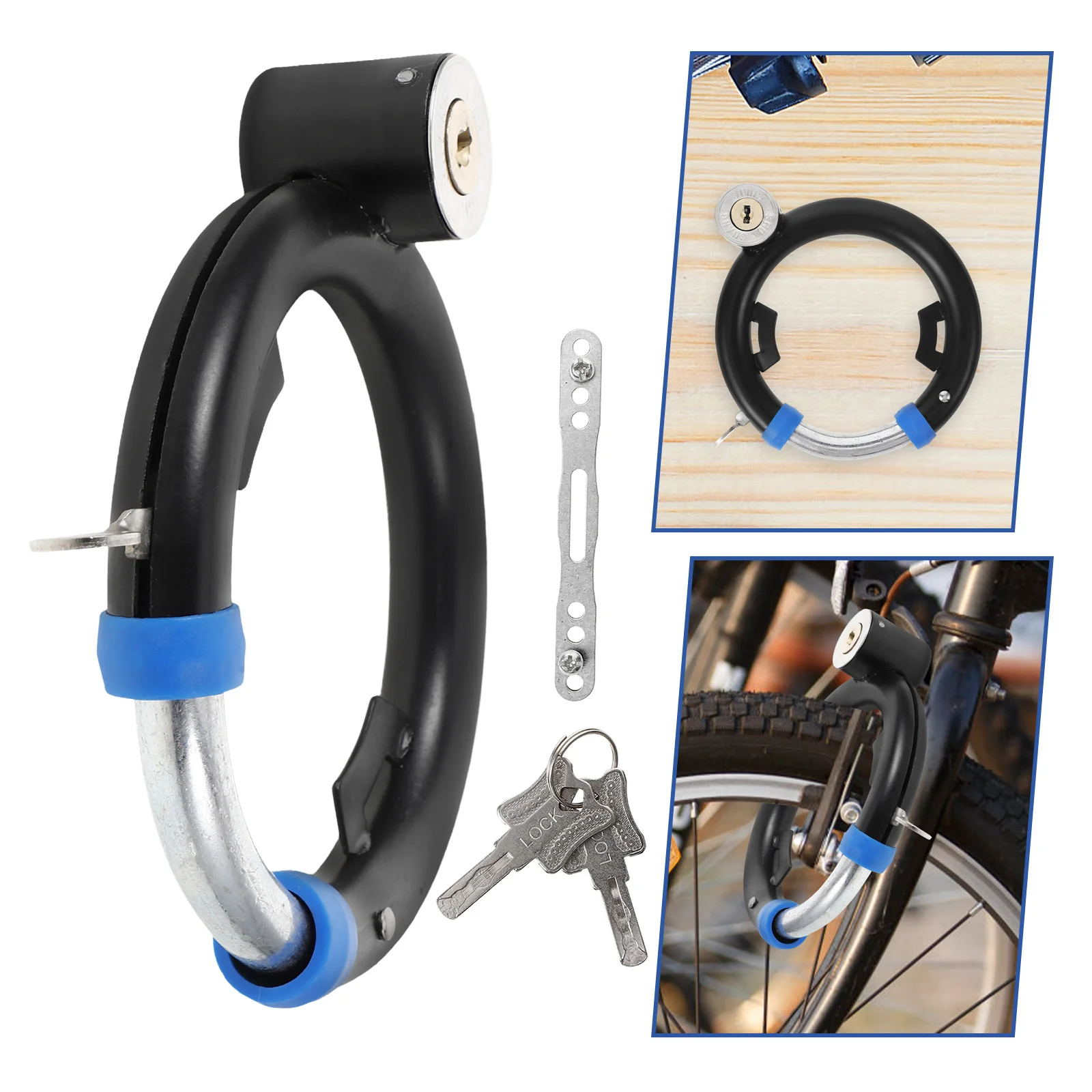 1Set Heavy Duty Anti-Theft Bike Lock Portable Round Design Durable Bicycle Lock Key Included for Mountain Bikes Electric
1Set Heavy Duty Anti-Theft Bike Lock Portable Round Design Durable Bicycle Lock Key Included for Mountain Bikes Electric