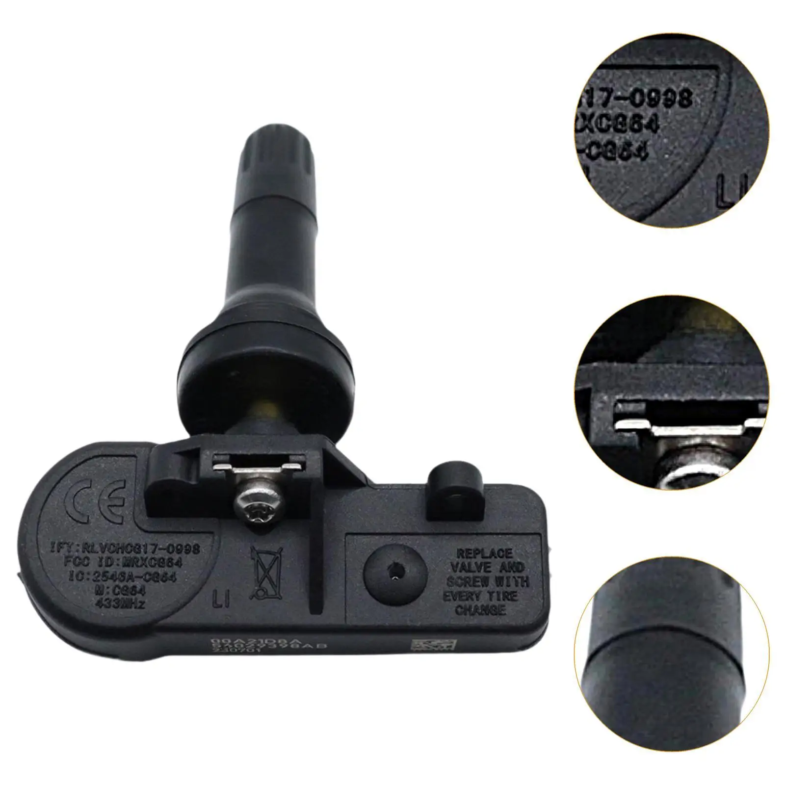 Tire Pressure Sensor Assembly for Chrysler Town & Country Van 2016-2012
Tire Pressure Sensor Assembly for Chrysler Town & Country Van 2016-2012