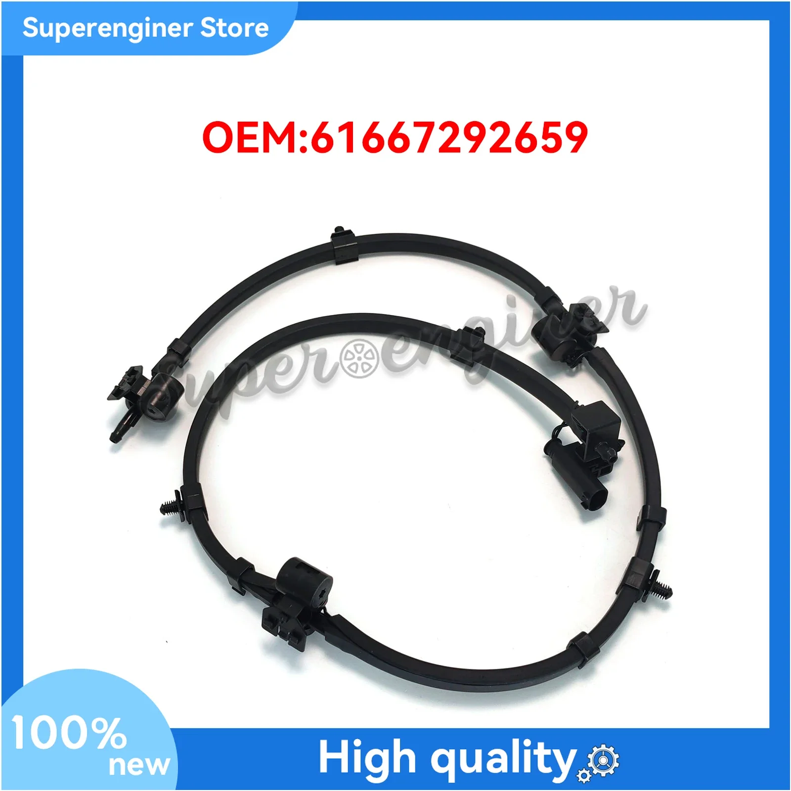 61667292659 Front Windshield Washer Nozzle Hose For BMW X5 X6 F15 F16 14-2018
61667292659 Front Windshield Washer Nozzle Hose For BMW X5 X6 F15 F16 14-2018