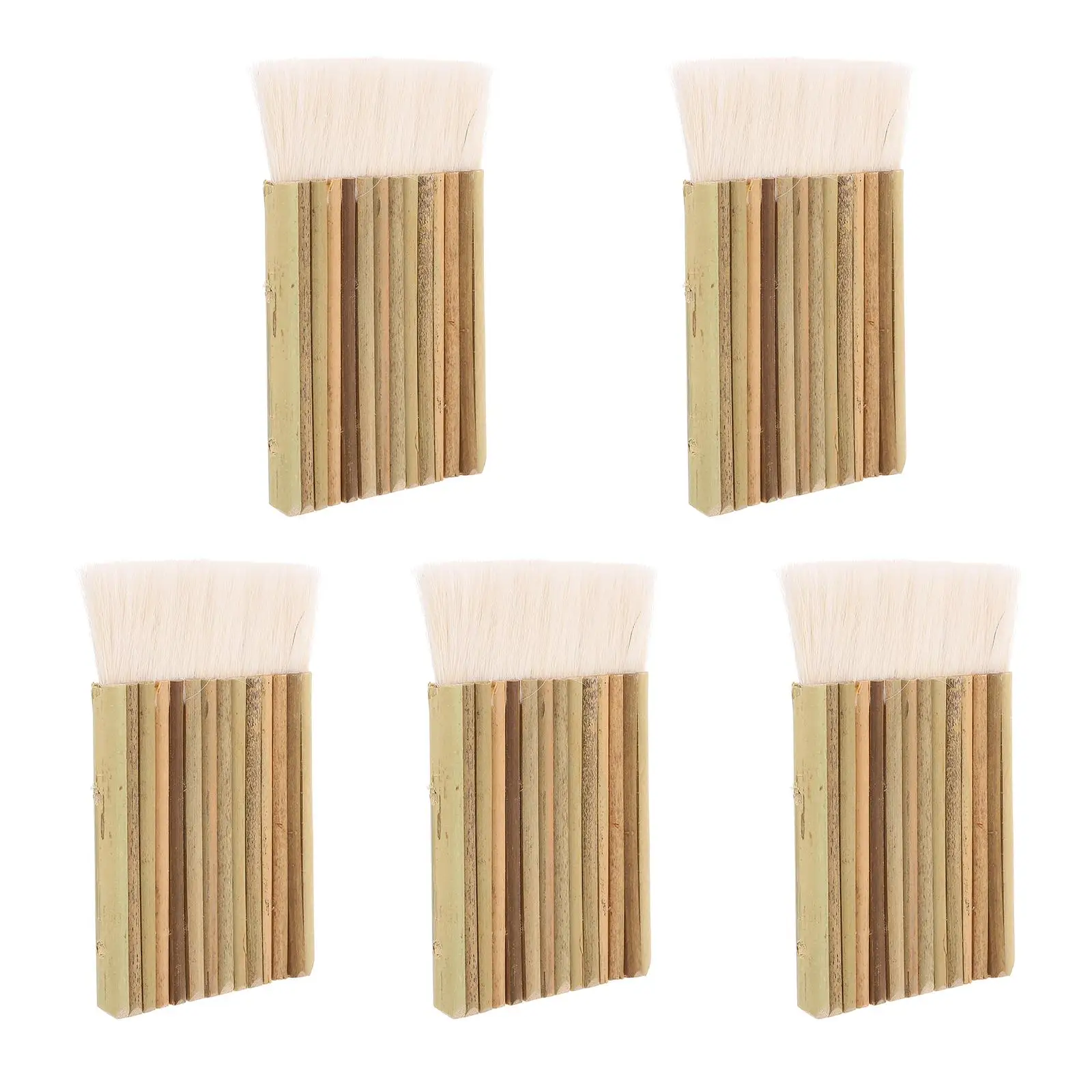 5Pcs Paint Brushes Bamboo Handle Artist Blender Watercolor Brush Flexible No Hair Loss Proper Size Wide Great Wash Sizing Gluing
5Pcs Paint Brushes Bamboo Handle Artist Blender Watercolor Brush Flexible No Hair Loss Proper Size Wide Great Wash Sizing Gluing