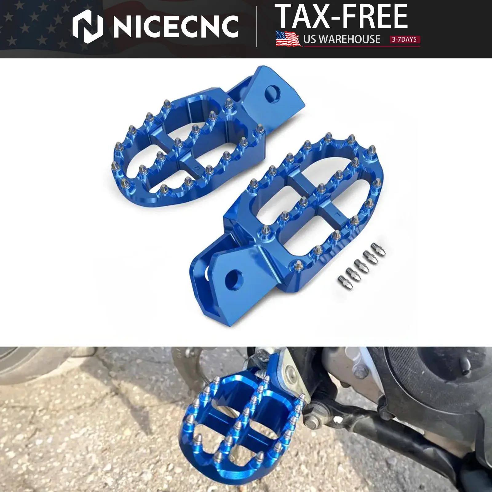 NICECNC Foot Pegs FootRest Footpegs Rests For Yamaha WR250R WR250X WR 250R WR 250X 2007-2021 2020 2019 2018 2017 2016 2015 2014
NICECNC Foot Pegs FootRest Footpegs Rests For Yamaha WR250R WR250X WR 250R WR 250X 2007-2021 2020 2019 2018 2017 2016 2015 2014