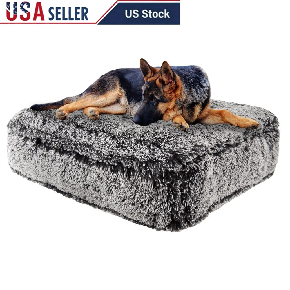 Luxury Shag Extra Plush Faux Fur Rectangle Pet Dog Bed Waterproof Eco-Friendly Reversible Washable with Cushioned Pillows Dogs
Luxury Shag Extra Plush Faux Fur Rectangle Pet Dog Bed Waterproof Eco-Friendly Reversible Washable with Cushioned Pillows Dogs