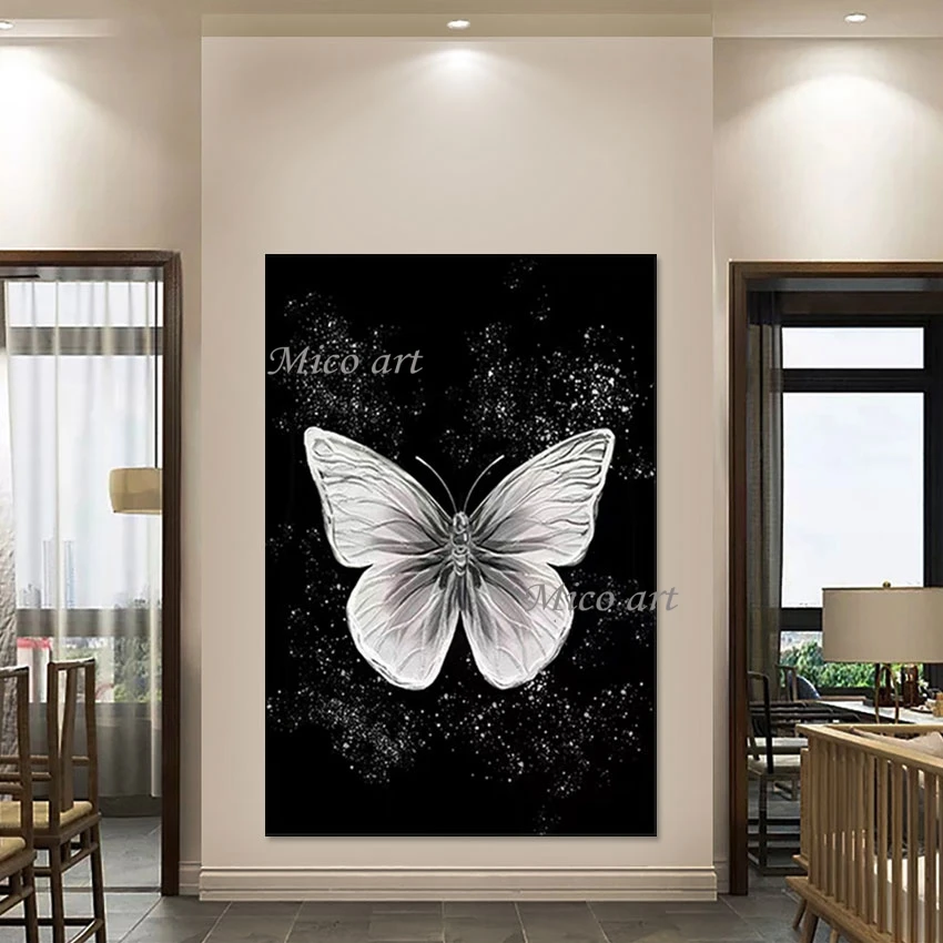 Sleeping Room Abstract Decor Animal Oil Painting Canvas Art Wall Simple Design Frameless Modern Butterfly Hand Drawing Picture
Sleeping Room Abstract Decor Animal Oil Painting Canvas Art Wall Simple Design Frameless Modern Butterfly Hand Drawing Picture
