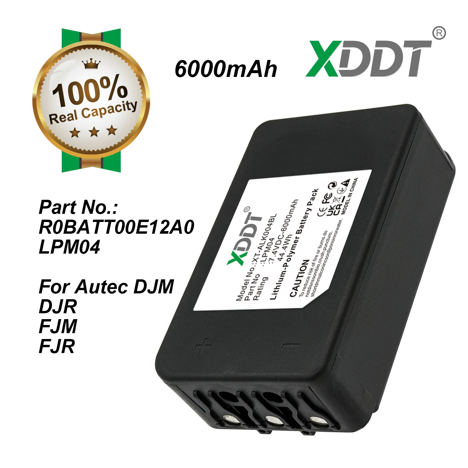 Crane Remote Control Battery 7.4V/6000mAh LPM04, R0BATT00E12A0 for Autec DJM, DJR, FJM, FJR
Crane Remote Control Battery 7.4V/6000mAh LPM04, R0BATT00E12A0 for Autec DJM, DJR, FJM, FJR