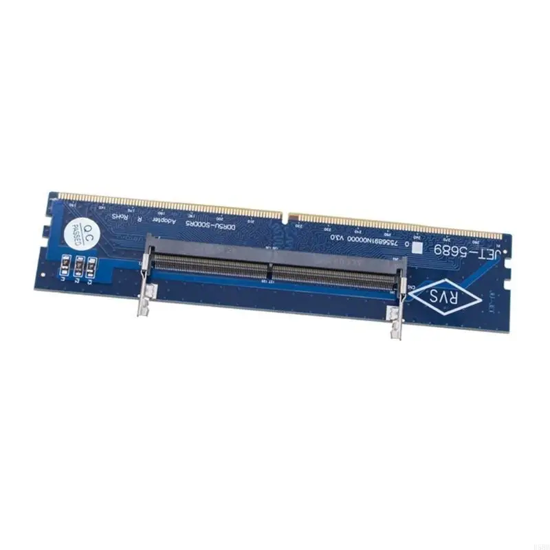D5BB DDR5 адаптер ноутбук DDR5 Тестер памяти Udimm to SO DDR5 Converter DDR5 Ноутбук SO-DIMM TO DIMM-DIMM UDIMM TO SO DDR5
D5BB DDR5 адаптер ноутбук DDR5 Тестер памяти Udimm to SO DDR5 Converter DDR5 Ноутбук SO-DIMM TO DIMM-DIMM UDIMM TO SO DDR5
