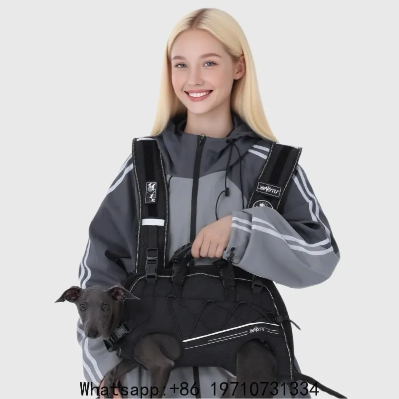 Pet Carrier Horizontal Body-worn Pet Backpack Strap Pet Backpack Perfect for 4-8kg Dog Cat Hands-Free Cycling, Travel & Walking
Pet Carrier Horizontal Body-worn Pet Backpack Strap Pet Backpack Perfect for 4-8kg Dog Cat Hands-Free Cycling, Travel & Walking