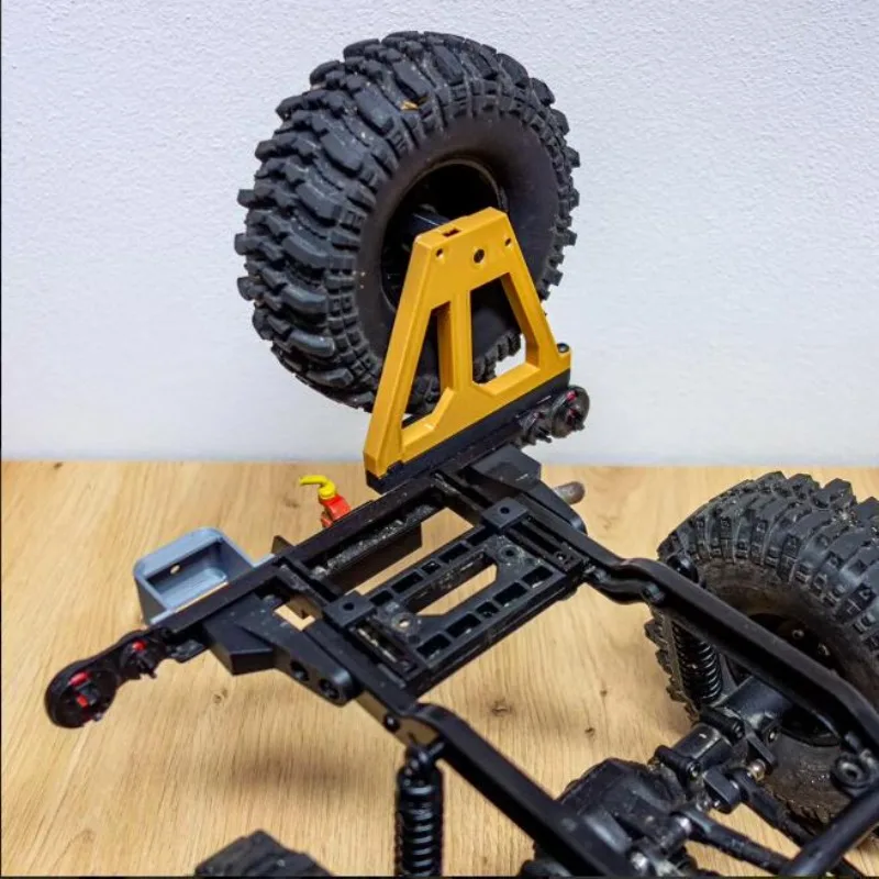 1:10 FMS FJ40 Spare Tire Mount With Lock Function, Smooth Operation, Keep Rear Door Open Freely, Black/Spare Tire Carrier
1:10 FMS FJ40 Spare Tire Mount With Lock Function, Smooth Operation, Keep Rear Door Open Freely, Black/Spare Tire Carrier