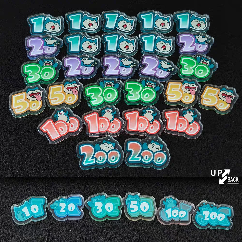PTCG Pokemon Anime Damage Counter Damage Indicator Snorlax Acrylic Score Board Role Playing Game Tabletop Game Gift
PTCG Pokemon Anime Damage Counter Damage Indicator Snorlax Acrylic Score Board Role Playing Game Tabletop Game Gift
