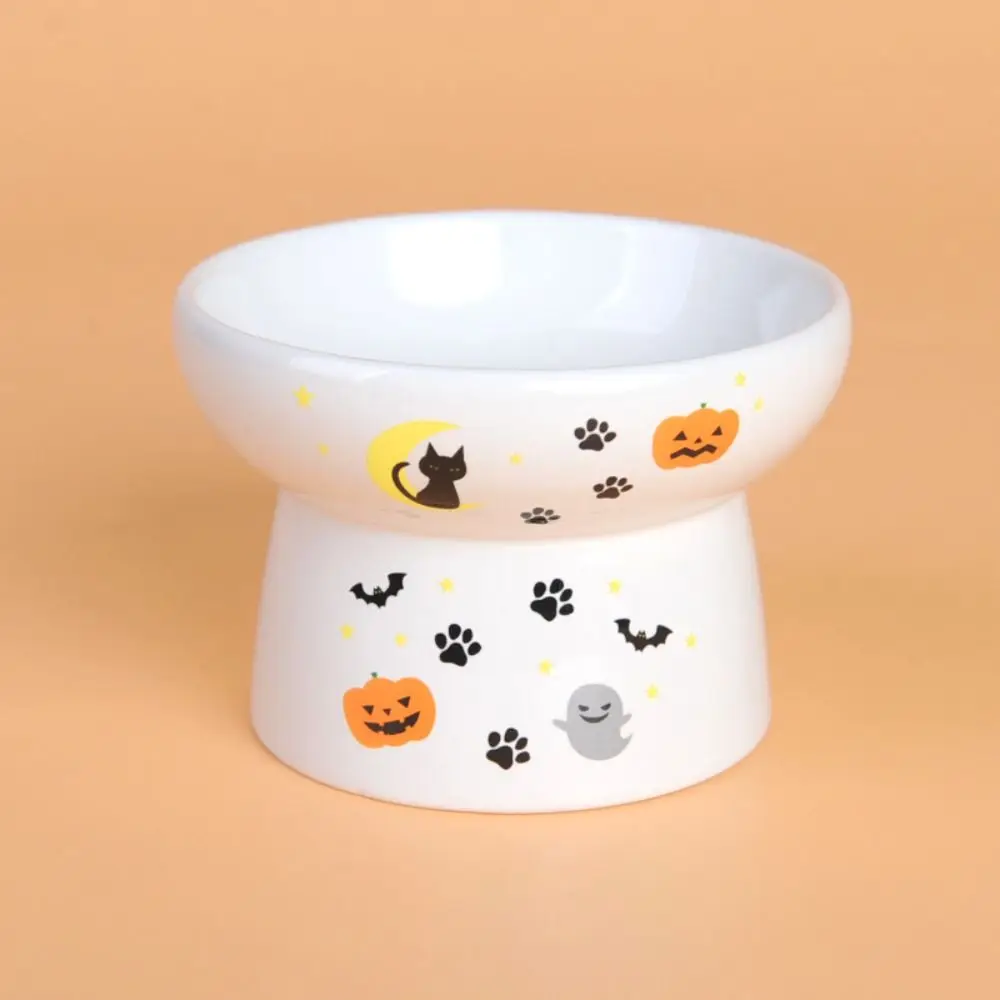 Food Dispenser Ceramic Cat Bowl Cute Creative Pet High Foot Bowl Non-slip Anti Tipping Dog Food Feeding Basin Neck Protection
Food Dispenser Ceramic Cat Bowl Cute Creative Pet High Foot Bowl Non-slip Anti Tipping Dog Food Feeding Basin Neck Protection