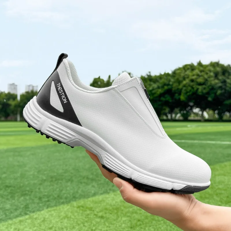 2026 New Golf Shoes for Men Leather Athletic Shoe Mens Zipper Golf Training Shoes Man Anti Slip Walking Shoe Golf Sneakers
2026 New Golf Shoes for Men Leather Athletic Shoe Mens Zipper Golf Training Shoes Man Anti Slip Walking Shoe Golf Sneakers