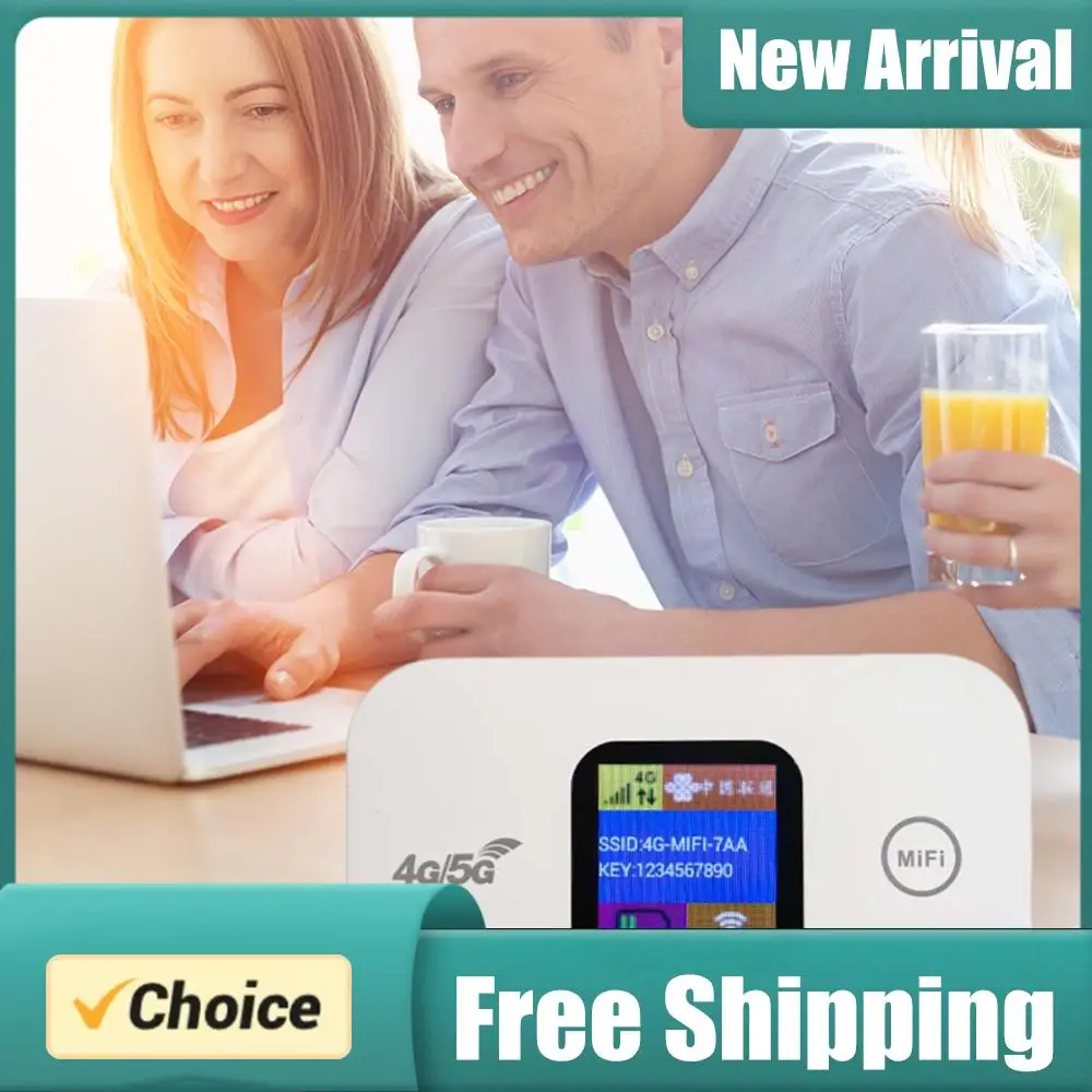 4G LTE Portable Router 150Mbps Mobile WiFi Hotspot Sim Card Slot Portable Network Hotspot Device 2100mAh Colorful LED Display
4G LTE Portable Router 150Mbps Mobile WiFi Hotspot Sim Card Slot Portable Network Hotspot Device 2100mAh Colorful LED Display