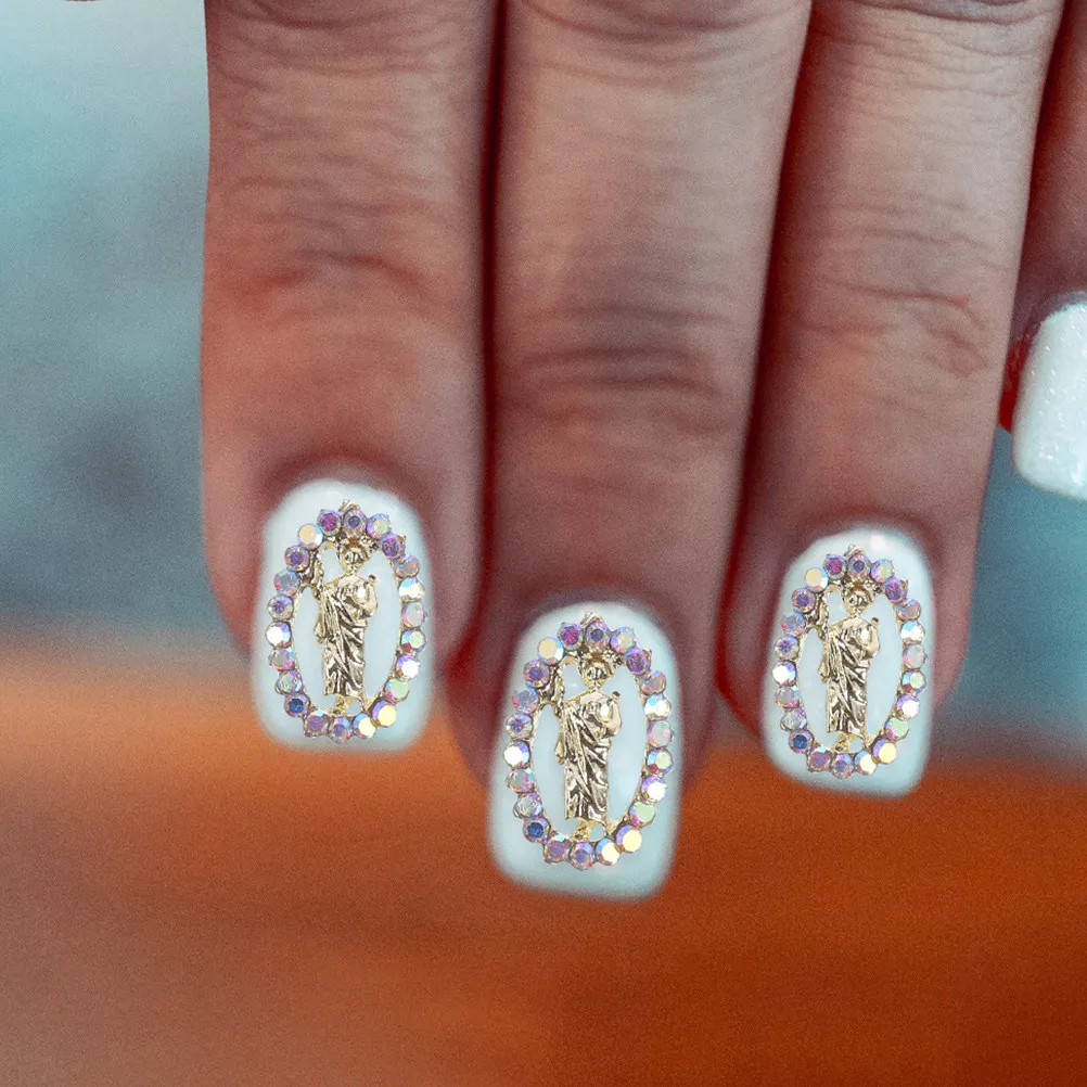 24 шт. Декоративные накладки для ногтей с изображением Иисуса, изящные украшения для женщин, долговечные маникюрные украшения для свадьбы, выпускного, Рождества, маленькие элементы для нейл-арта
24 шт. Декоративные накладки для ногтей с изображением Иисуса, изящные украшения для женщин, долговечные маникюрные украшения для свадьбы, выпускного, Рождества, маленькие элементы для нейл-арта