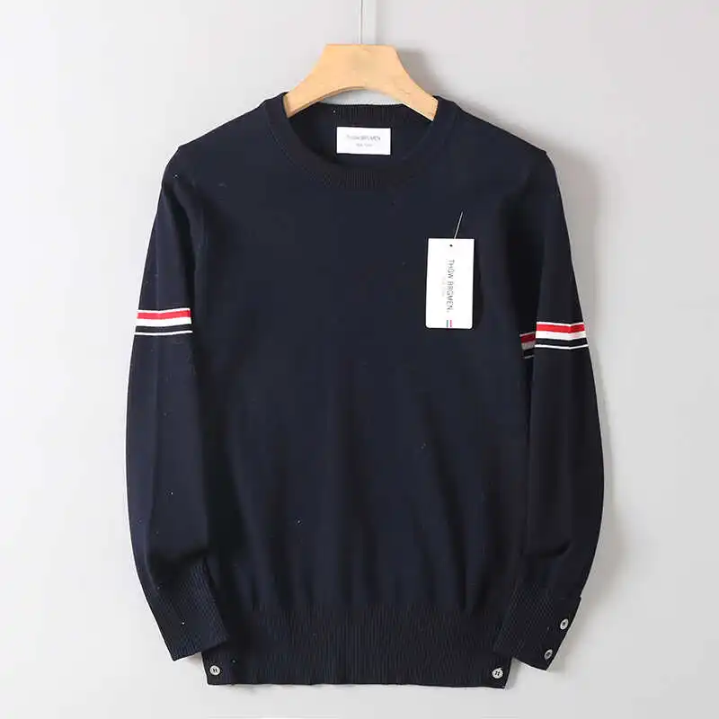 Couples Sle Knitted Sweater Arm Stripes Loose Fit Overhead Top for Men And Women Casual Autumn Winter Slimming Lazy irt
Couples Sle Knitted Sweater Arm Stripes Loose Fit Overhead Top for Men And Women Casual Autumn Winter Slimming Lazy irt
