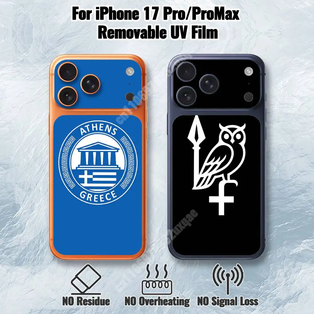 Ancient Athens Owl Flag Removable UV Film for iPhone 17 Pro 17 ProMax Protective Sticker
Ancient Athens Owl Flag Removable UV Film for iPhone 17 Pro 17 ProMax Protective Sticker