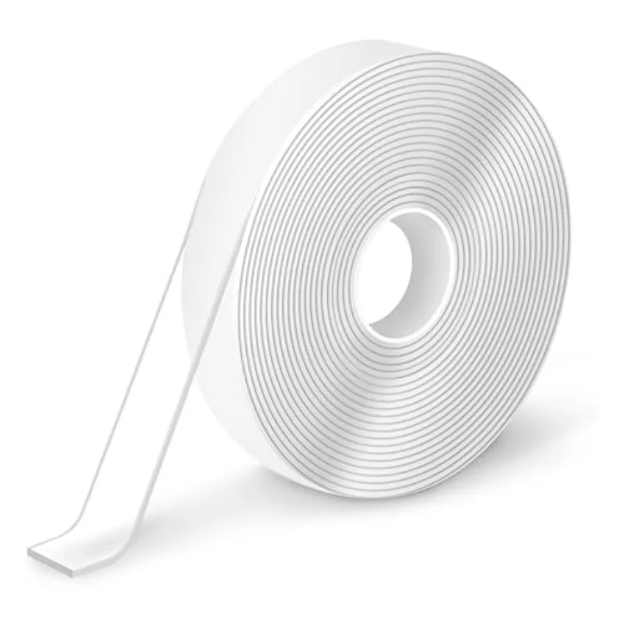 Double Sided Tape Heavy Duty, Removable Clear Mounting Tape with Strong Adhesive, Multipurpose Water-Resistant Tape for Wall, P
Double Sided Tape Heavy Duty, Removable Clear Mounting Tape with Strong Adhesive, Multipurpose Water-Resistant Tape for Wall, P