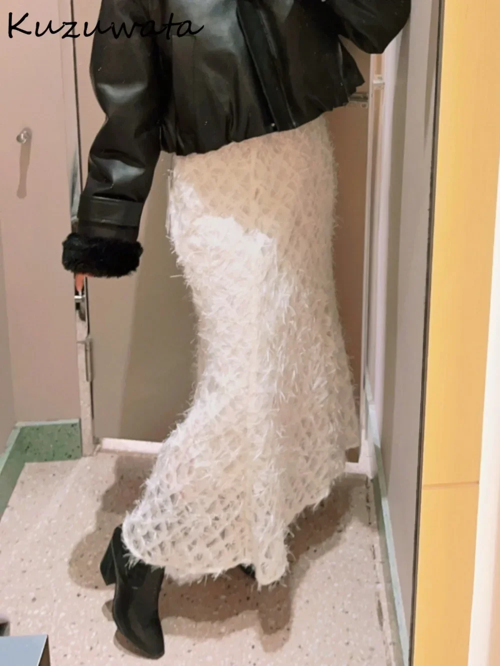 Kuzuwata Celebrity Sheath Bodycon High Waist Skirt A-line Slim Lace Tassels Mermaid Faldas Japan Sweet New Gentle Mujer Falda
Kuzuwata Celebrity Sheath Bodycon High Waist Skirt A-line Slim Lace Tassels Mermaid Faldas Japan Sweet New Gentle Mujer Falda