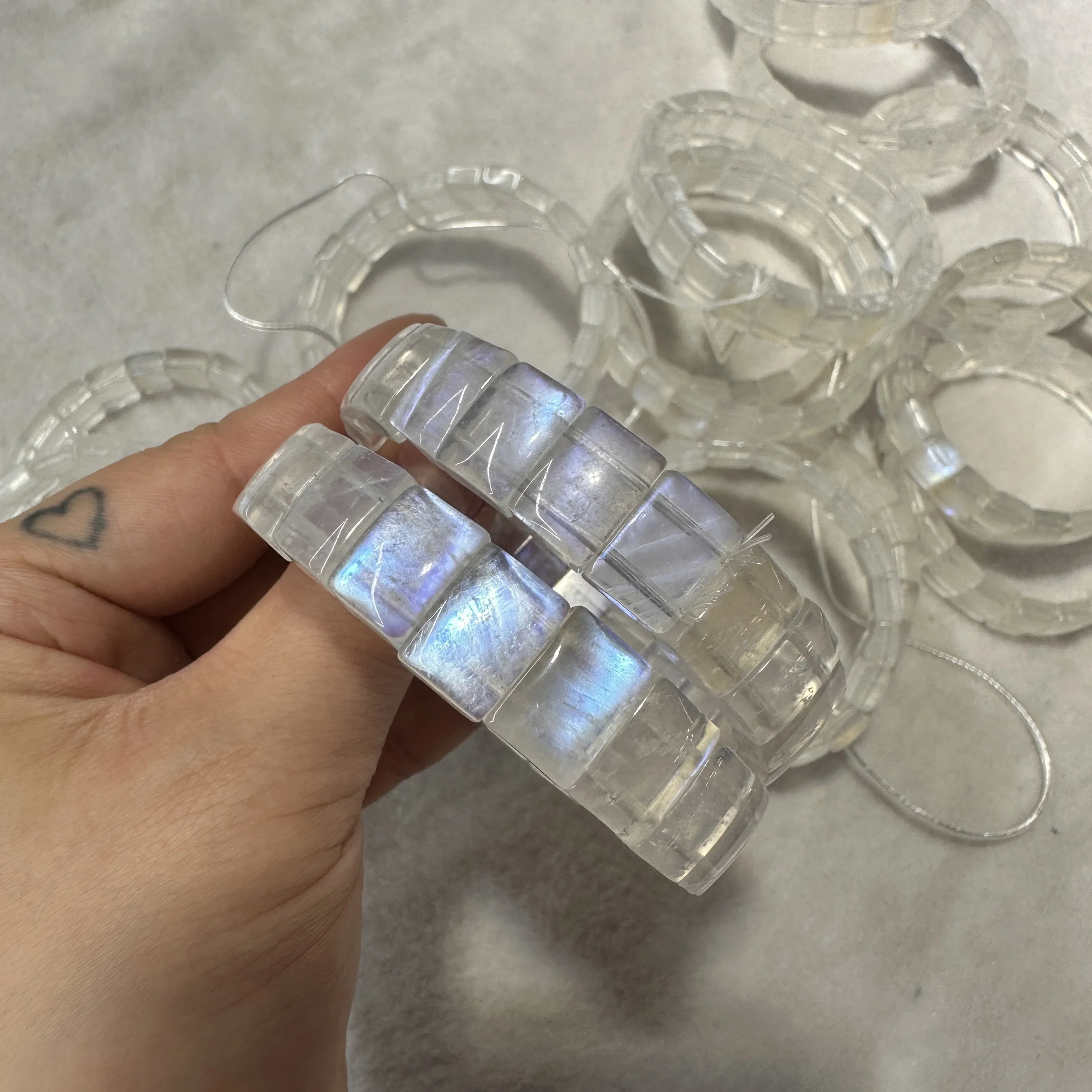 Genuine Natural Rainbow Moonstone Bracelet Magnetic Design Fashion Gemstone Jewelry Bangle For Woman For Gift Wholesale !
Genuine Natural Rainbow Moonstone Bracelet Magnetic Design Fashion Gemstone Jewelry Bangle For Woman For Gift Wholesale !