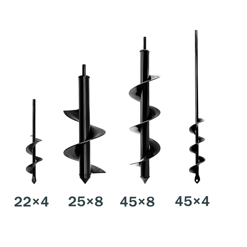 Garden Auger Drill Bit Set - 4 Sizes 3/8" Hex, for Planting Bulbs/Flowers/Grass Plugs & Beach Umbrella Holes
Garden Auger Drill Bit Set - 4 Sizes 3/8" Hex, for Planting Bulbs/Flowers/Grass Plugs & Beach Umbrella Holes