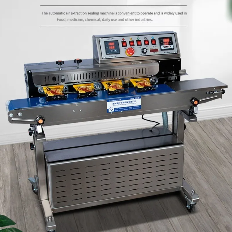 1000TS Special vacuum sealing machine for tea Food packaging Large industrial external vacuum continuous sealing machine
1000TS Special vacuum sealing machine for tea Food packaging Large industrial external vacuum continuous sealing machine