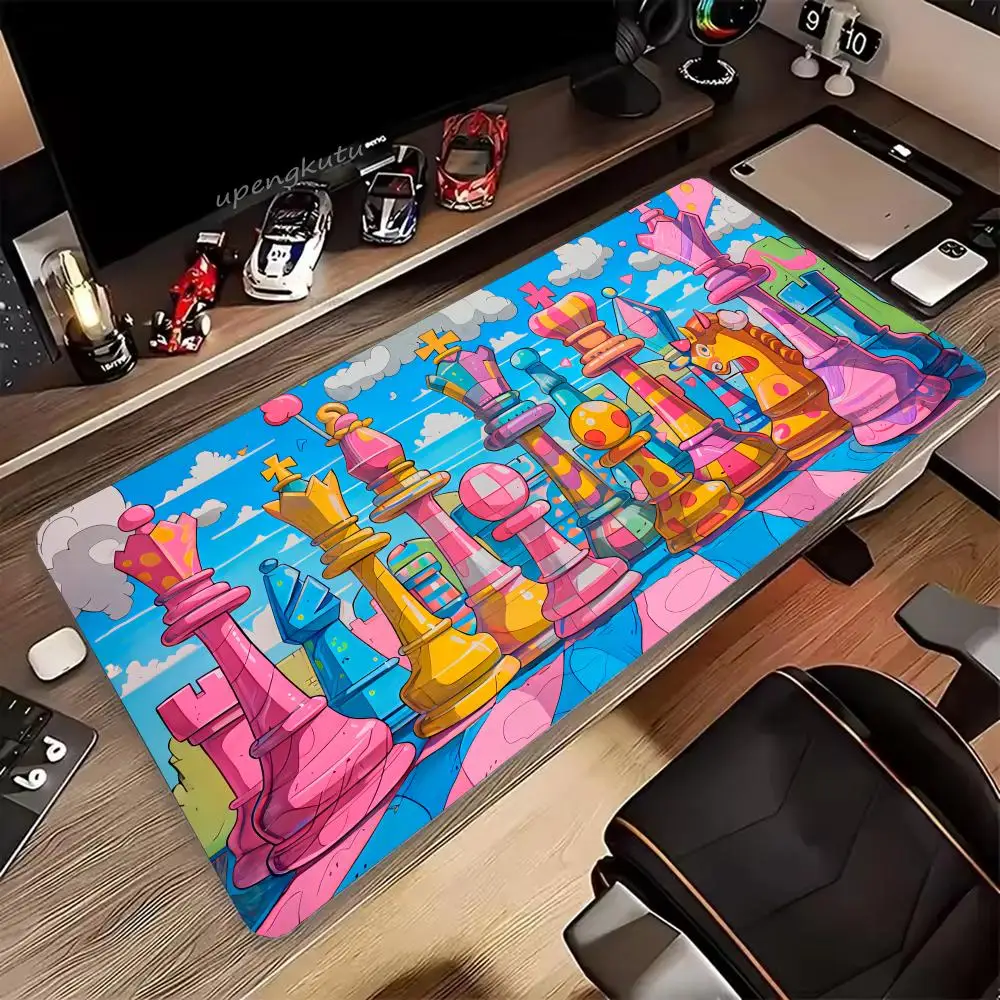 Коврик для мыши Chess XXL, настольный коврик 900x400, милый коврик для компьютерного стола, большой коврик для мыши, геймерский резиновый коврик
Коврик для мыши Chess XXL, настольный коврик 900x400, милый коврик для компьютерного стола, большой коврик для мыши, геймерский резиновый коврик