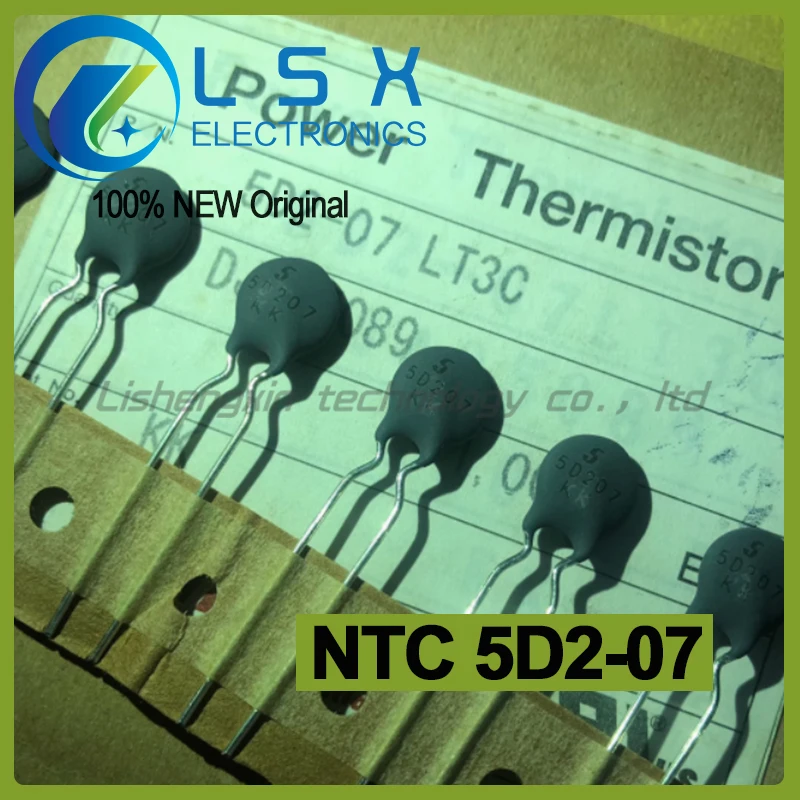 10pcs NTC 5D2-07 5D207 Copper Foot 5D-9 9MM 5R 5 Ohm Imported Negative Temperature Thermistor
10pcs NTC 5D2-07 5D207 Copper Foot 5D-9 9MM 5R 5 Ohm Imported Negative Temperature Thermistor