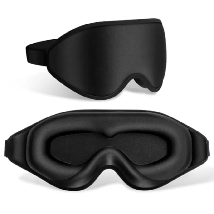 99% Fully Block Out Light Eye Sleep Mask, 3D Deep Contou Eyes Cover Zero Pressure, Long Lash Extension Eyes Mask with Adjustabl
99% Fully Block Out Light Eye Sleep Mask, 3D Deep Contou Eyes Cover Zero Pressure, Long Lash Extension Eyes Mask with Adjustabl