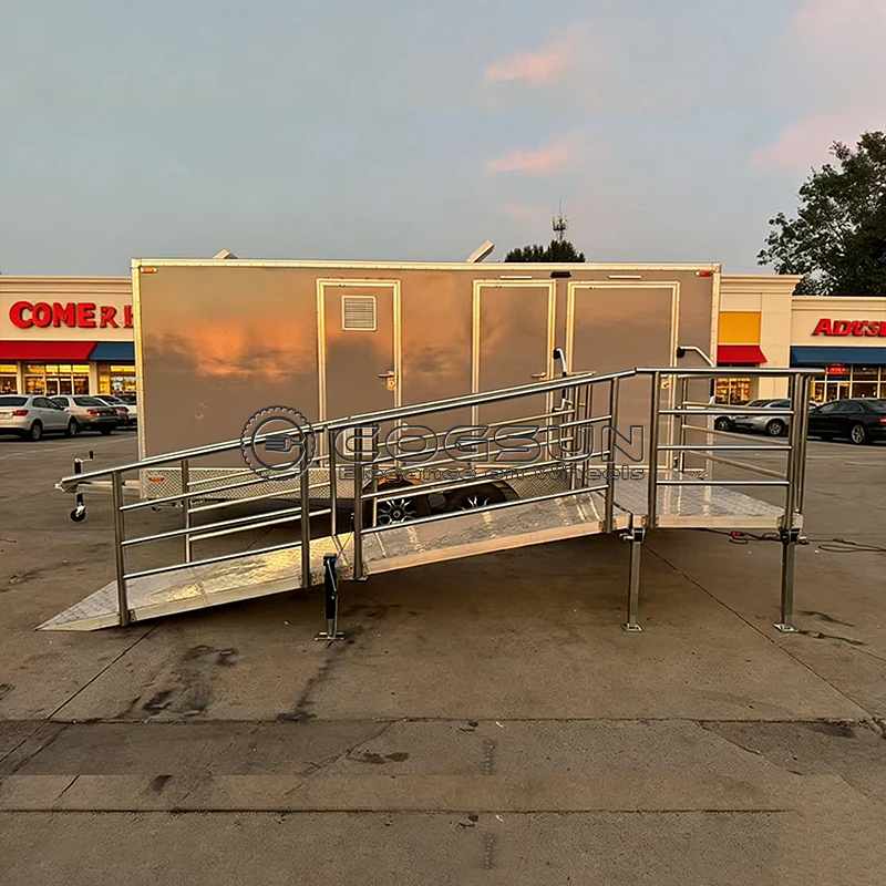 Мобильный туалет-прицеп Cogsun Smart: Роскошный портативный санузел, передвижная общественная туалетная комната, индивидуальный дизайн
Мобильный туалет-прицеп Cogsun Smart: Роскошный портативный санузел, передвижная общественная туалетная комната, индивидуальный дизайн