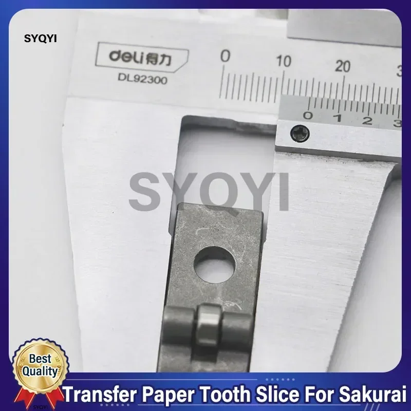 1 PCS Sakurai Printing Machine Front Gauge Tooth Slice Paper Transfer Tooth Slice
1 PCS Sakurai Printing Machine Front Gauge Tooth Slice Paper Transfer Tooth Slice