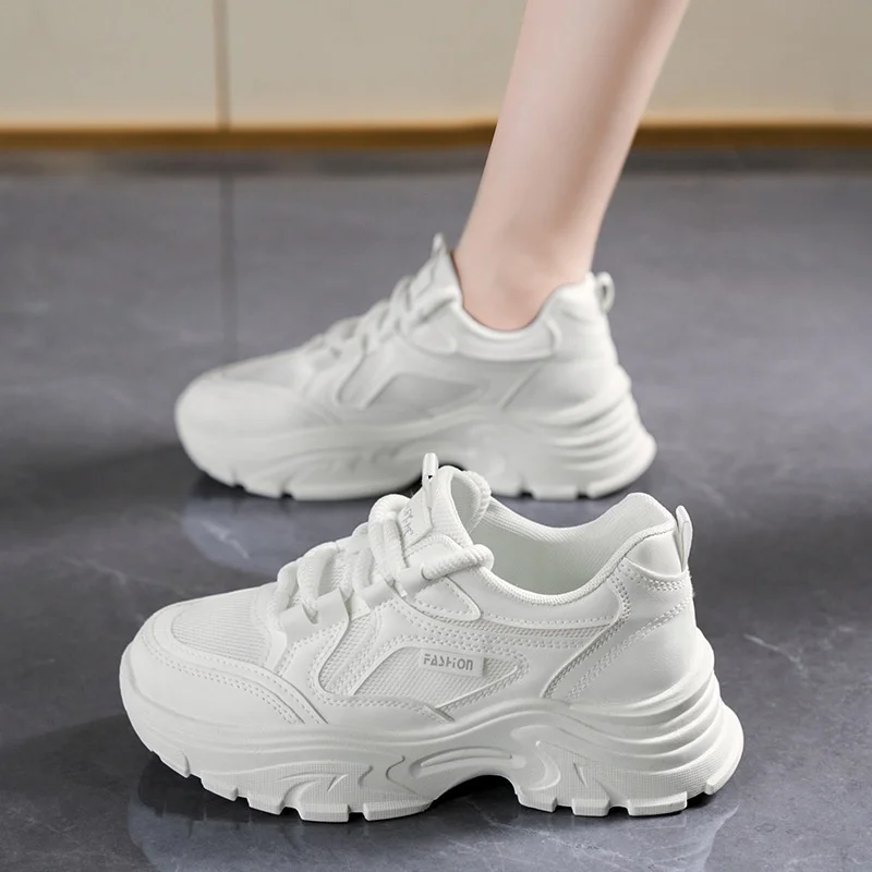 Women's Shoes Breathable Fashion Casual Sport Shoes Comfortable Lightweight Non-slip Walking White Sneakers for Women's Shoes
Women's Shoes Breathable Fashion Casual Sport Shoes Comfortable Lightweight Non-slip Walking White Sneakers for Women's Shoes