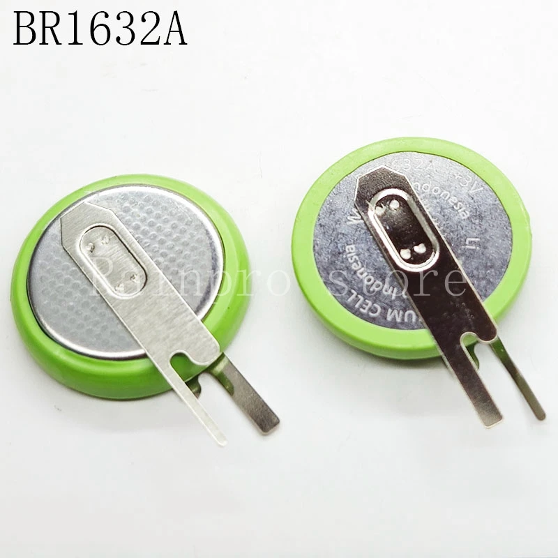 2PCS/LOT BR1632A/VAN BR1632A With Pins 125 Degree 1632 Button Batteries Coin CellWide Temperature Battery
2PCS/LOT BR1632A/VAN BR1632A With Pins 125 Degree 1632 Button Batteries Coin CellWide Temperature Battery