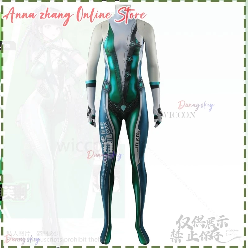 Anime Game Nikke Cosplay Blade Collab Eve Costume 3D Printed Green Sexy Jumpsuit Punk Zentai Bodysuit Y2K Jirai Kei Girls Cos
Anime Game Nikke Cosplay Blade Collab Eve Costume 3D Printed Green Sexy Jumpsuit Punk Zentai Bodysuit Y2K Jirai Kei Girls Cos