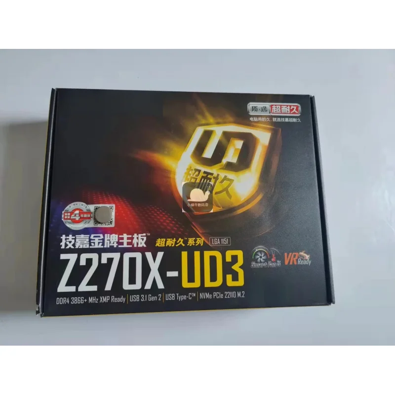 Boxed For Gigabyte Z270X-UD3 Desktop PC Motherboard Supports 6th Generation 7th Generation 1151 Pin DDR4
Boxed For Gigabyte Z270X-UD3 Desktop PC Motherboard Supports 6th Generation 7th Generation 1151 Pin DDR4