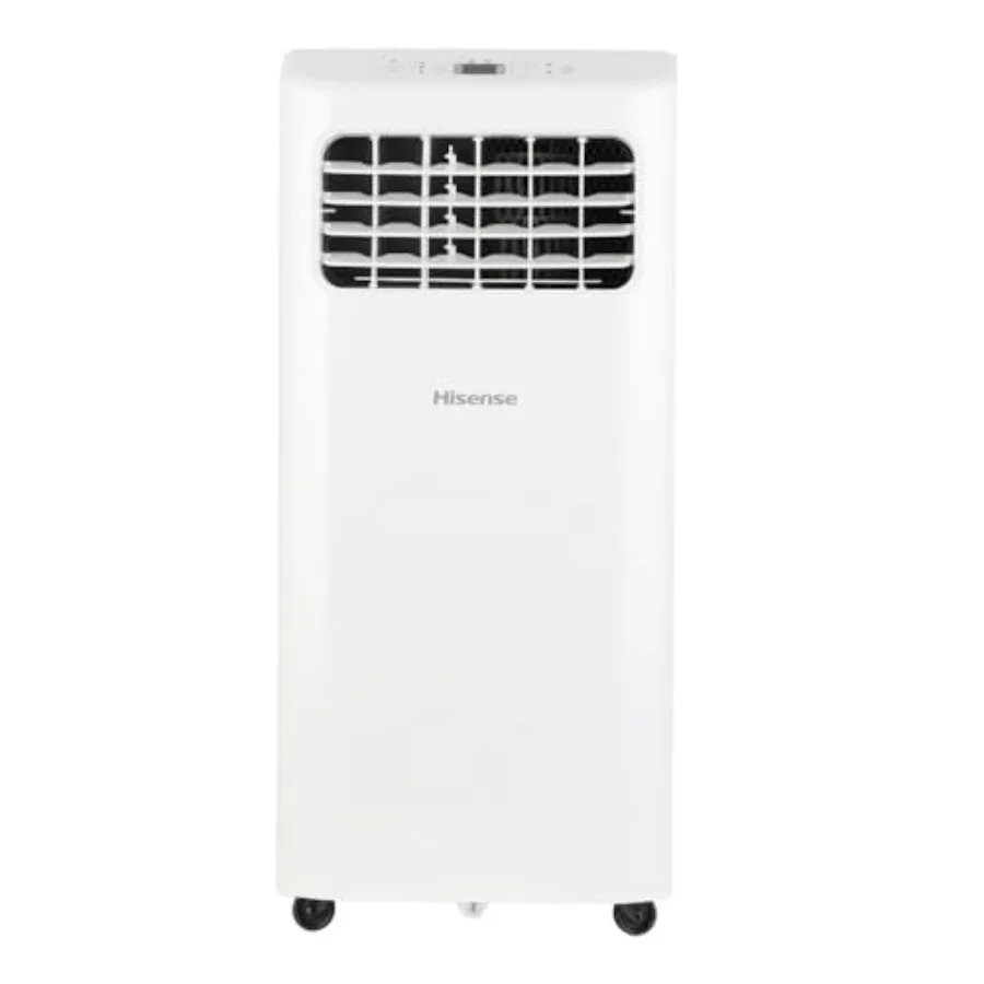 Portable Air Conditioner for small rooms, white ABS plastic, white color, 5000-BTU cooling with 3 modes, 47 dB quiet operation,
Portable Air Conditioner for small rooms, white ABS plastic, white color, 5000-BTU cooling with 3 modes, 47 dB quiet operation,