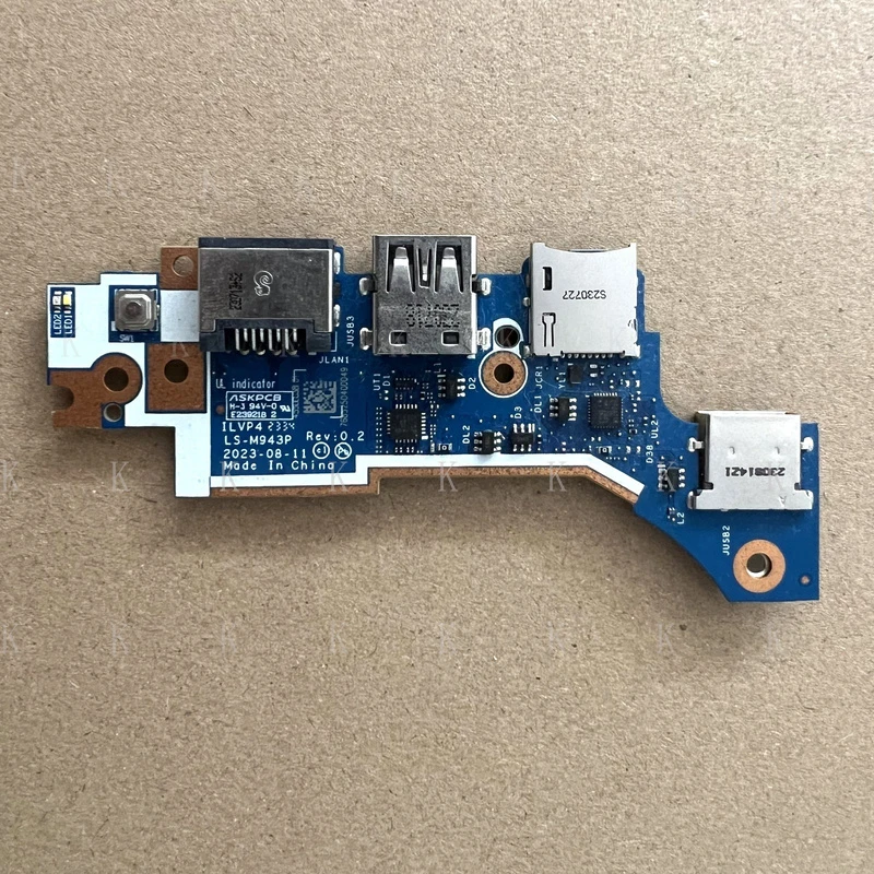 C New ILVP4 LS-M943P USB Card Rearder Lan IO Board For ThinkBook 14 G6+ IMH 21LD
C New ILVP4 LS-M943P USB Card Rearder Lan IO Board For ThinkBook 14 G6+ IMH 21LD